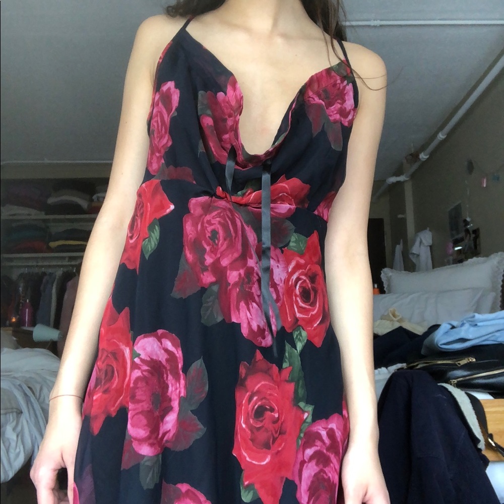 Vintage floral dress
